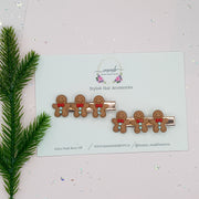 Gingerbread Man Bar Clips